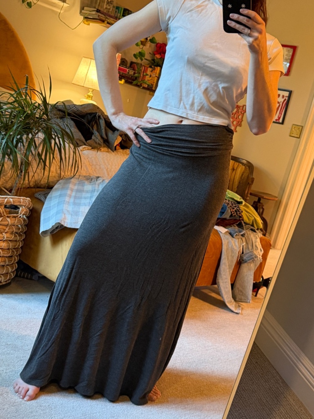 Bobeau Maxi Skirt